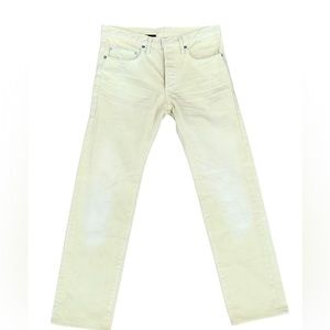 Dior homme by hedi slimane SS06 yellow claw mark jeans